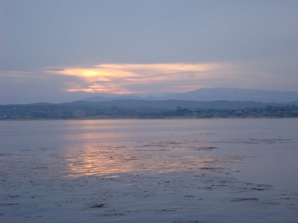 Autum sunrise off Cannery Row